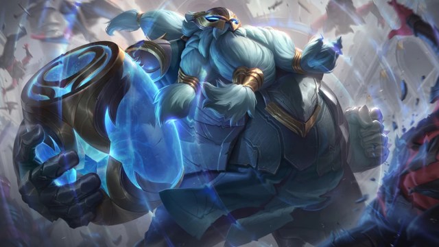 Warden Gragas casts a spell in League of Legends