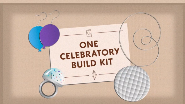 The teaser for the celebratory build kit.