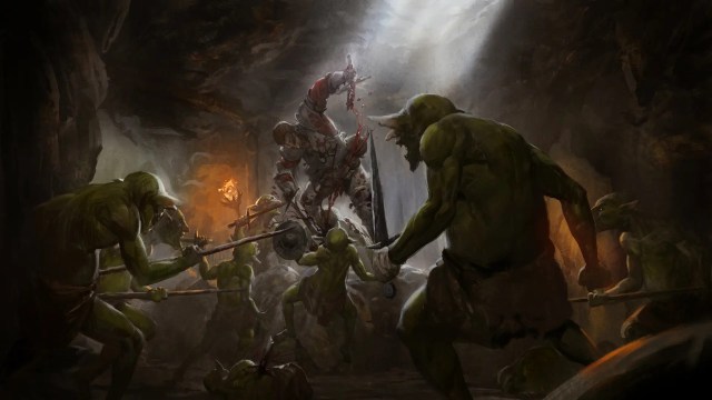 Characters from Dark and Darker featured in splash art.