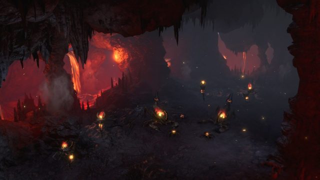 Enemy elemental constructs in Diablo 4.