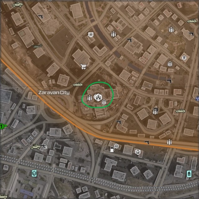 Dokkaebi's Legacy Fortress location in MW3 Zombies.