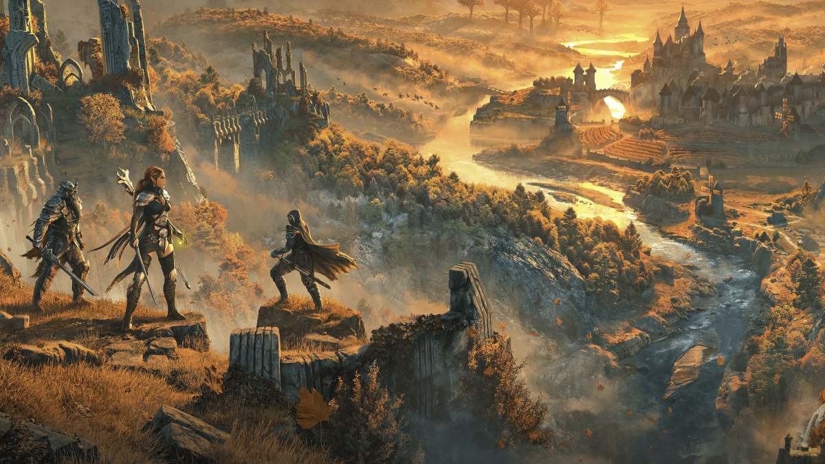 Eso: Gold Road promo art.