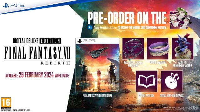 ff7 rebirth digital edition bonuses