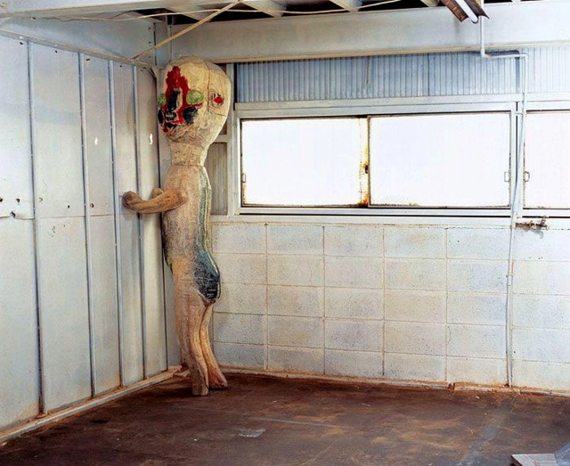 A render of SCP-173 from the SCP collection of stories.