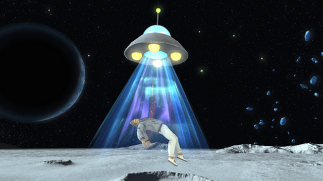 The UFO mount in FF 14