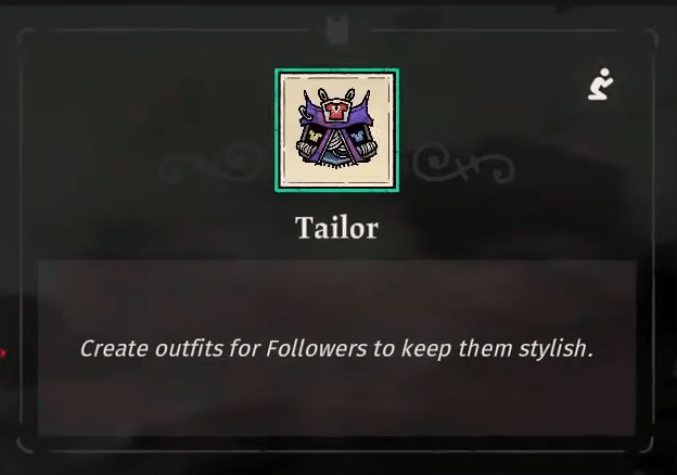 The Tailor in Cult of the Lamb