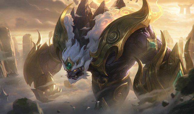 Lunar Guardian Malphite skin in League of Legends.