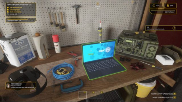 hub in electrician simulator