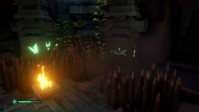 Vault room with spikes in Sea of Thieves