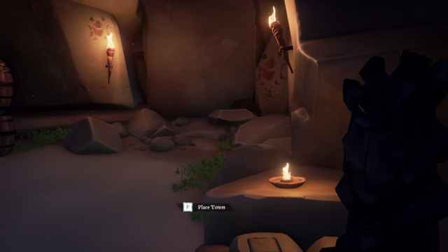 Stone entrance to the Scarab Vault in Sea of Thieves