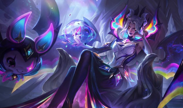 Star Nemesis Morgana skin in League of Legends.