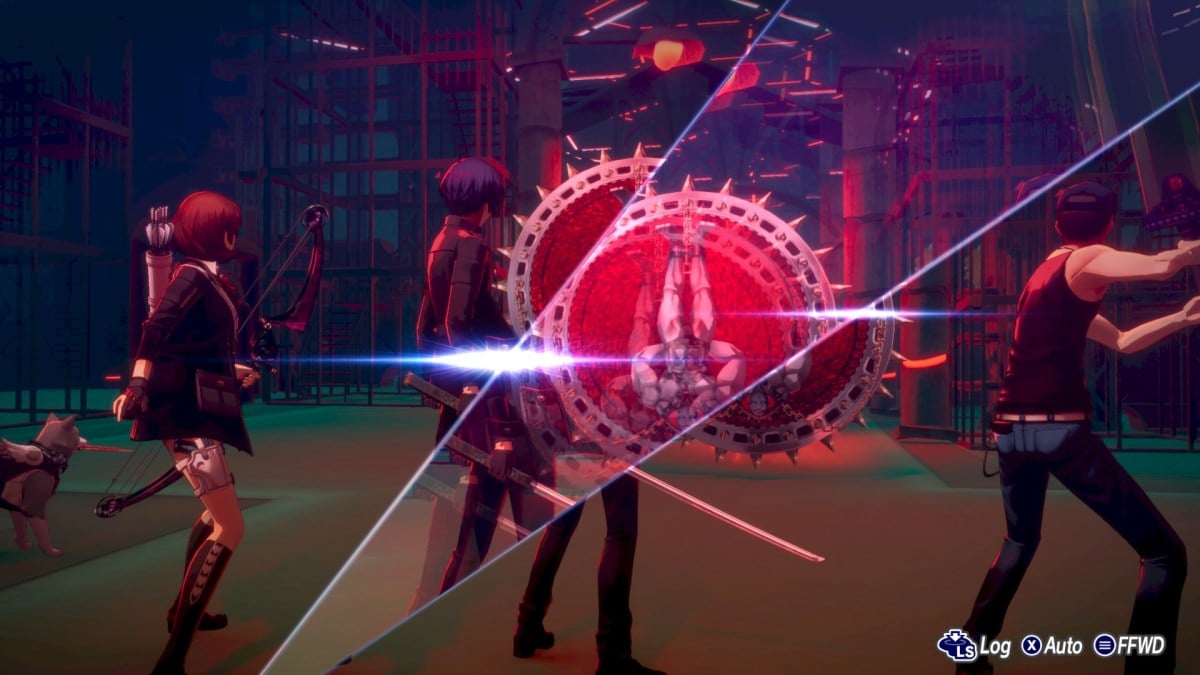 The Chaos Cyclops within a Monad Door in Persona 3 Reload.