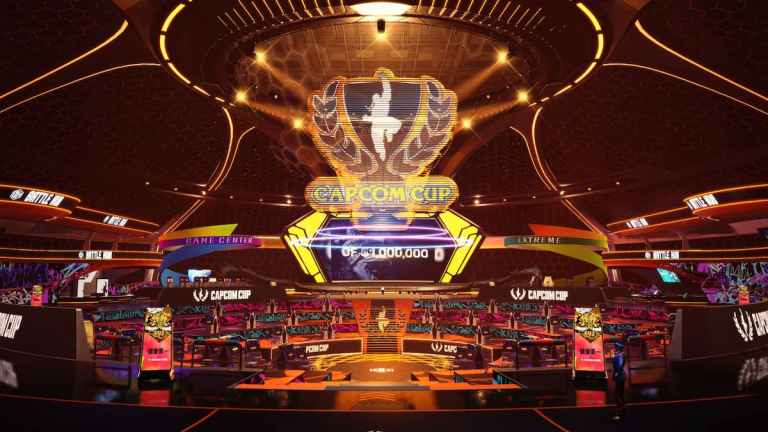 Street Fighter 6's Battle Hub designed for Capcom Cup X.