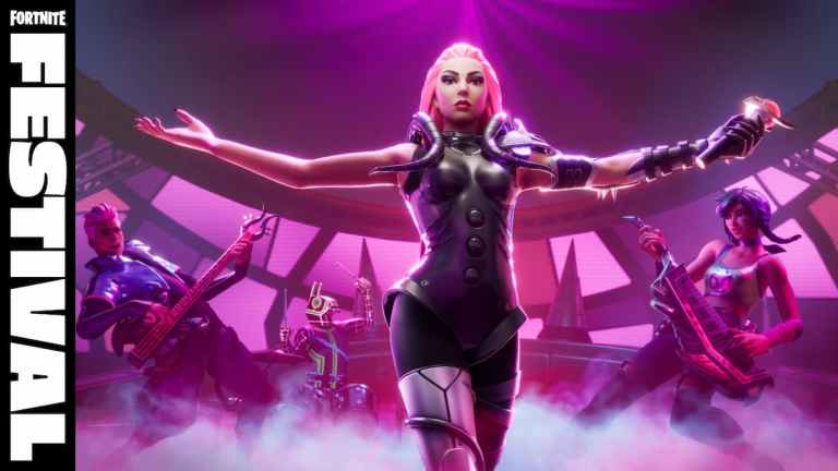 Lady Gaga's Fortnite skin