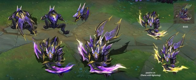 Crystalis Indomitus Kha'Zix concepts.