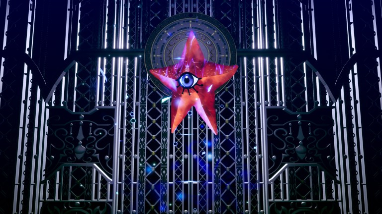 An image of Decarabia being summoned in Persona 3 Reload.