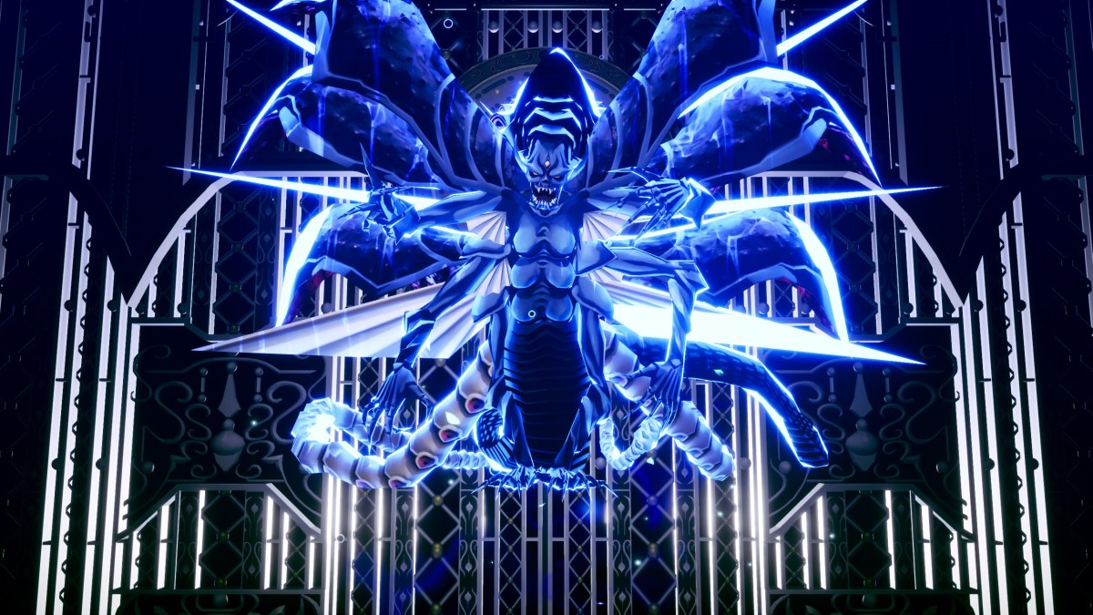 An image of Satan being summoned in Persona 3 Reload.