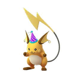 Raichu Purple Party Hat