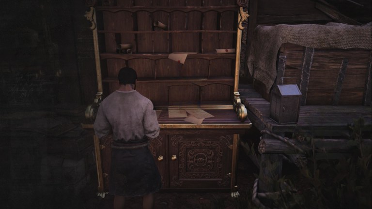 A player in Skull and Bones interacting with the Mailbox.