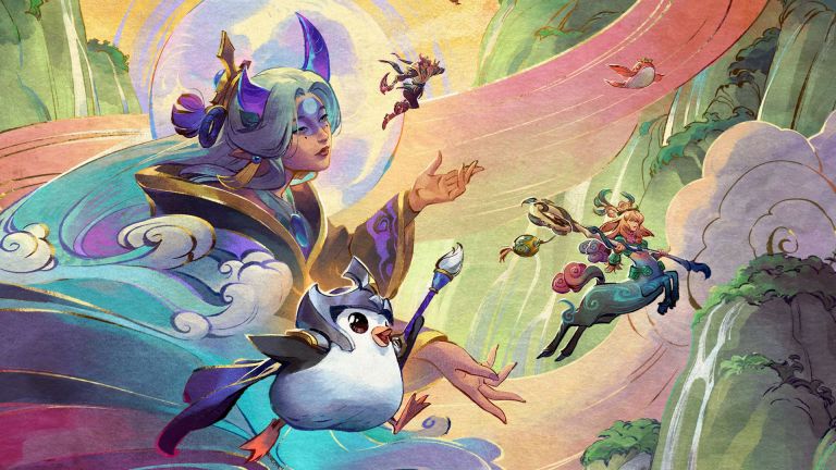 TFT new set Inkborn Fables promo art