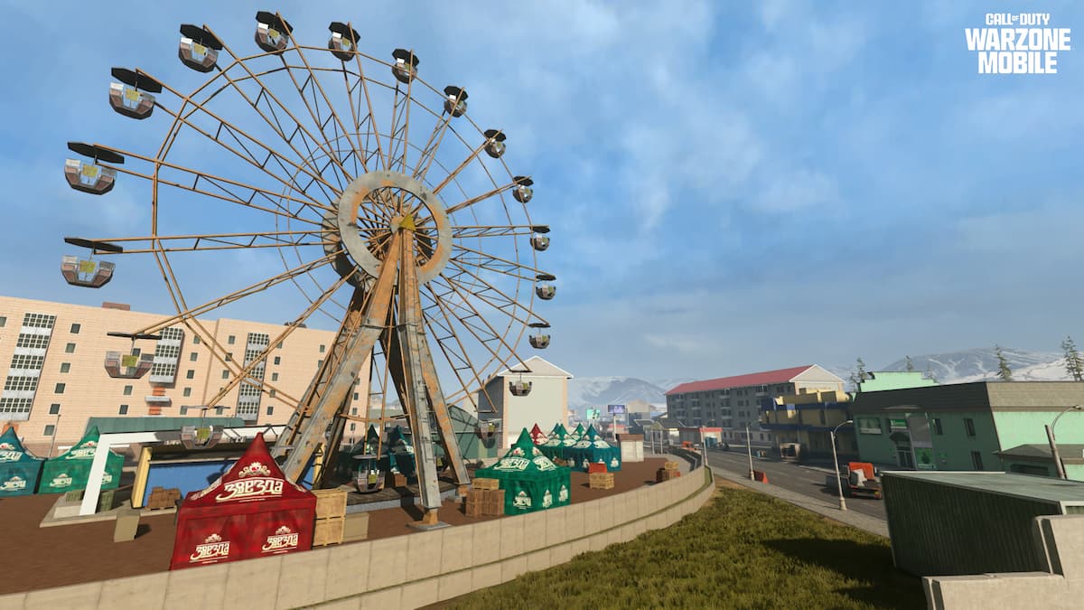 Warzone Mobile Verdansk ferris wheel