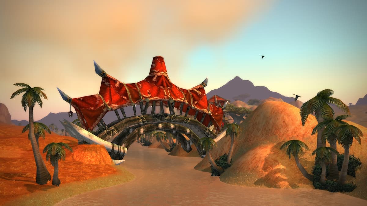 Bridge connecting Durotar and the Barrens