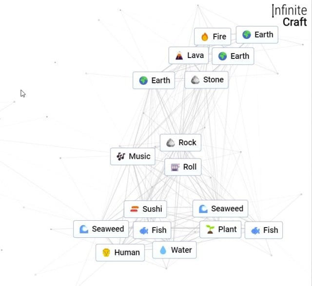Infinite Craft music recipe