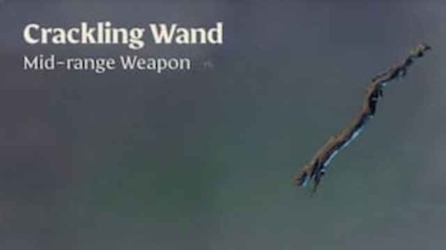 Crackling Wand.