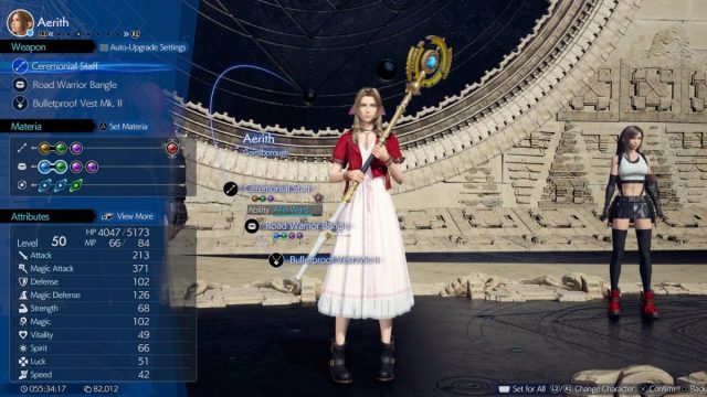 Aerith in Final Fantasy 7 Rebirth.