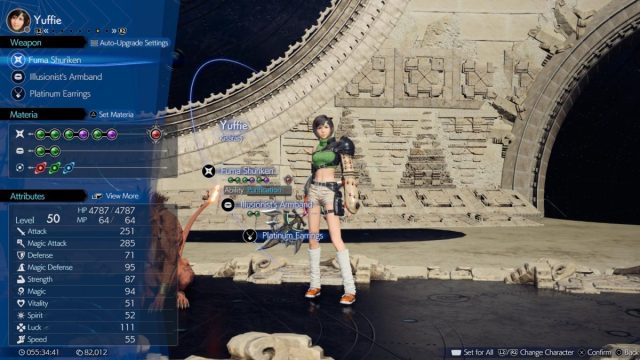 Yuffie in Final Fantasy 7 Rebirth.