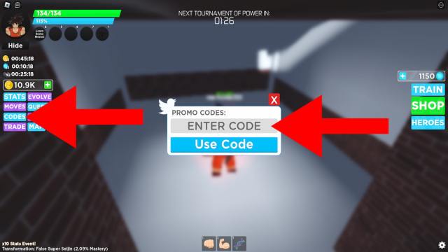 How to redeem Super Evolution codes