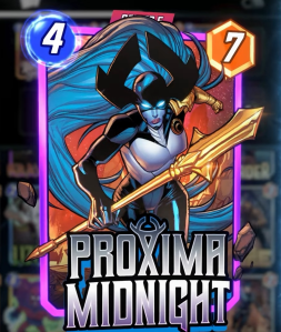 Proxima Midnight Marvel Snap