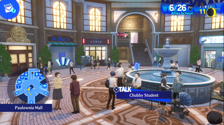 Chubby Student awaits in Persona 3 Reload