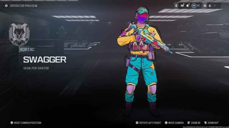 POP-erator skin in MW3