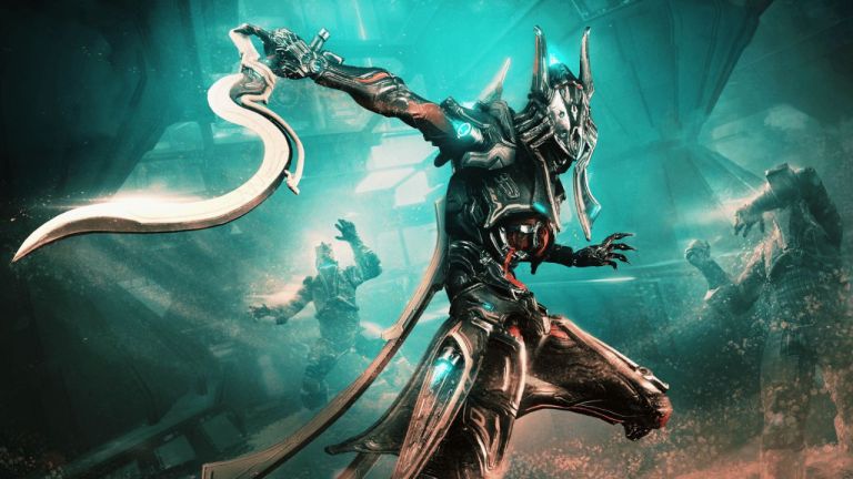 A keyart for the Inaros Ramses skin in Warframe.