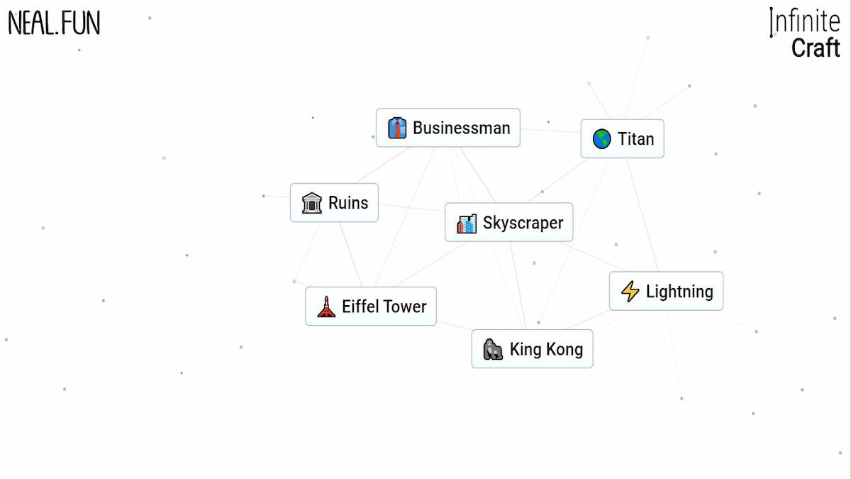 Related elements to Skyscraper in Infinite Craft.