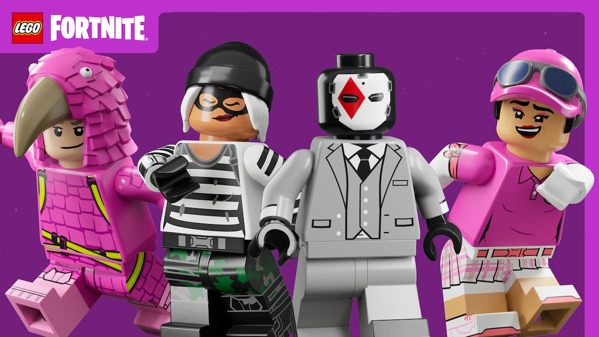 LEGO Fortnite characters