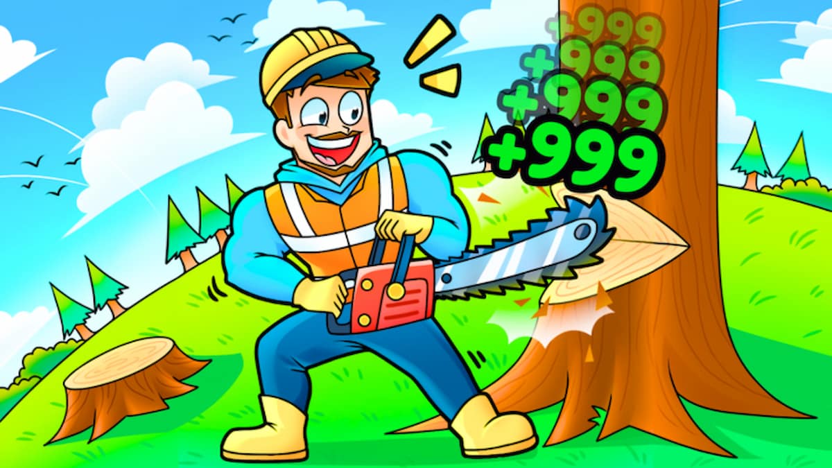 Promo image for Lumberjack Simulator.