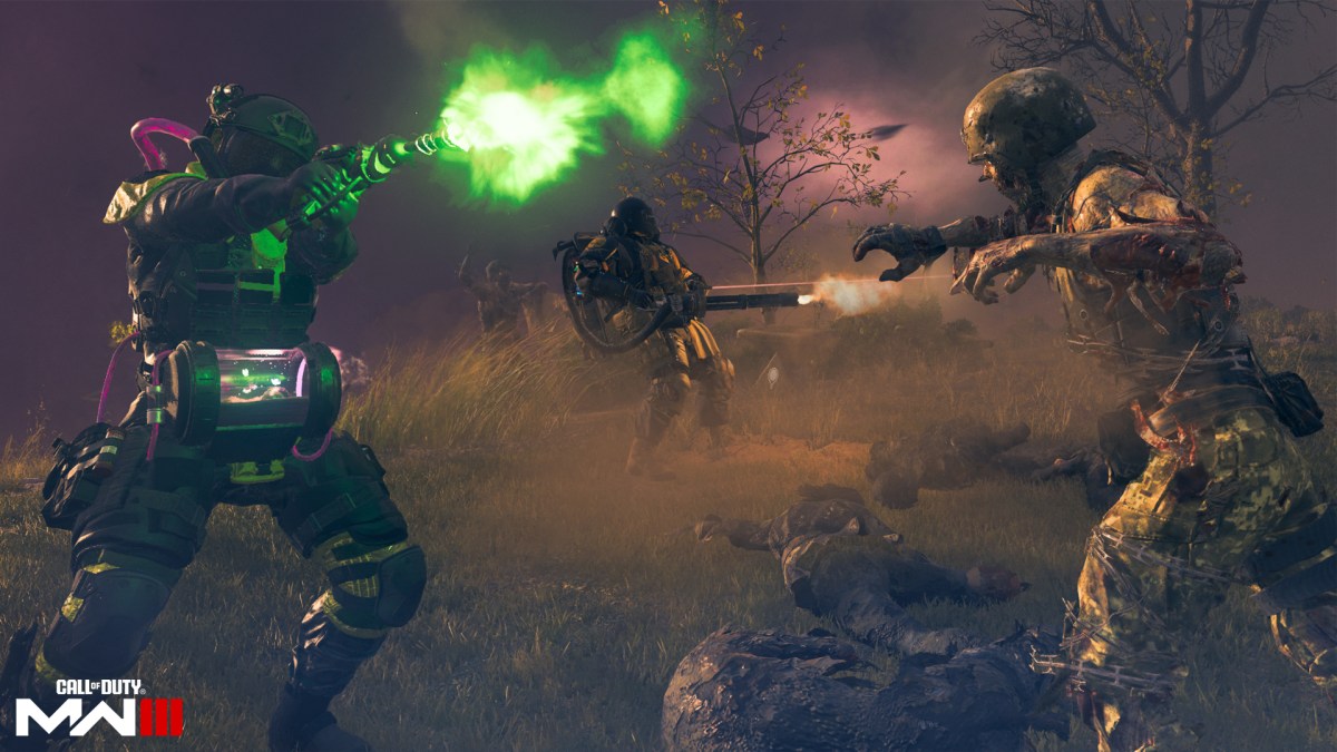 Two operators take on zombies in MW3 Zombies season two.