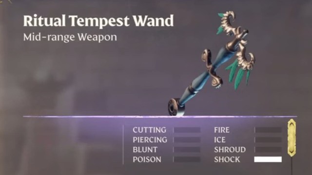 Ritual Tempest Wand.