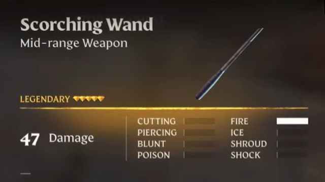 Scorching Wand.