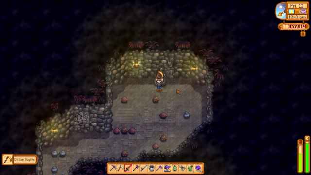 Grim Reaper Statue in Stardew Valley