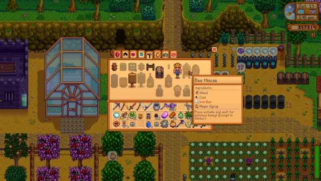 Bee House recipe in Stardew Valley