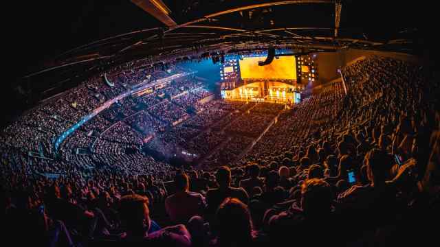 Crowd enjoying the PGL Copenhagen CS2 Major.