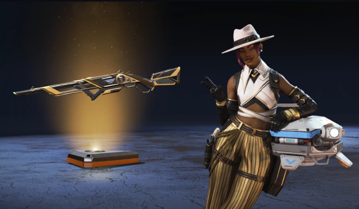 Legendary Lifeline and 30-30 Repeater skins from the Apex Legends Shadow Society collection event.