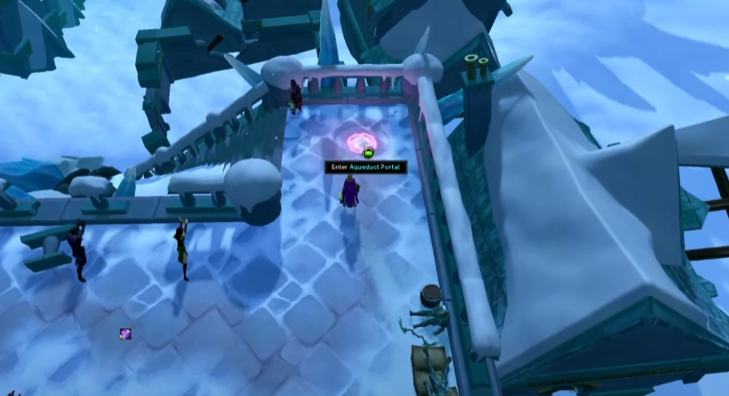 Aqueduct Portal to Arch-Glacor in RuneScape