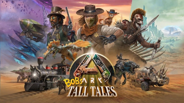 Promotional art for Bob's Tall Tales in Ark: Survival Ascended