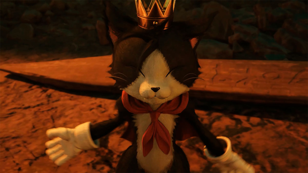 Cait Sith in Final Fantasy 7 Rebirth