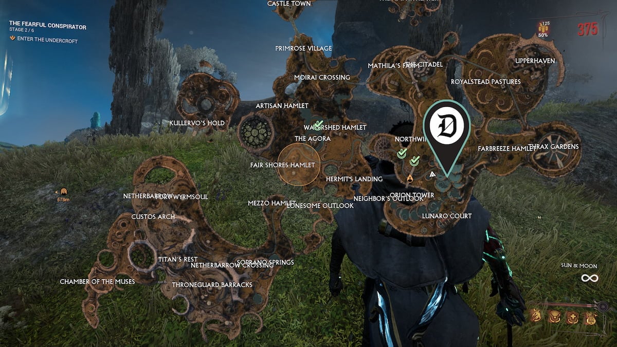 Duviri map in Warframe