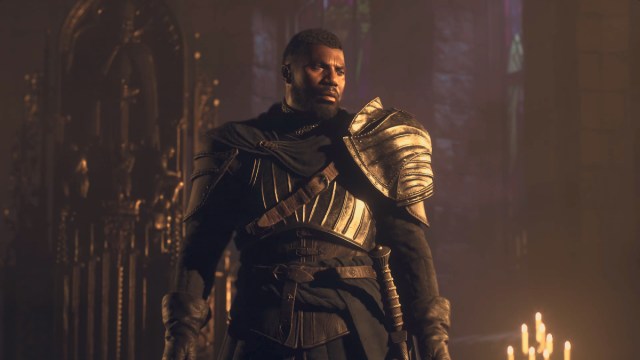 Captain Brandt during a cutscene in Dragon's Dogma 2.